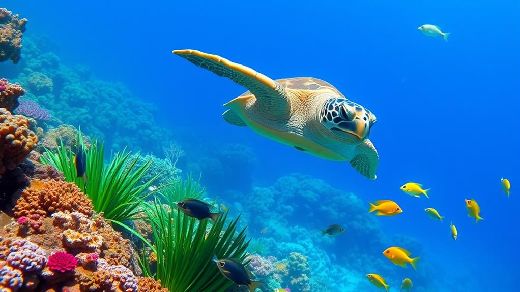 what do sea turtles eat